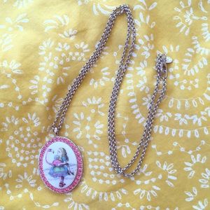 Tarina Tarantino Long Alice in Wonderland Necklace
